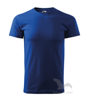 Basic T-shirt Herren königsblau | 3XL