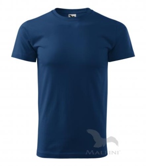 Basic T-shirt Herren mitternachtsblau | 4XL