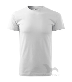Basic T-shirt Herren weiss | 3XL