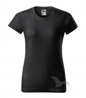 Basic T-shirt Damen ebony grau | XL