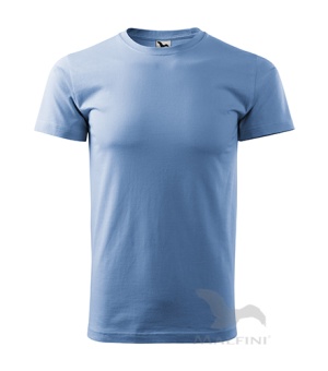 Basic T-shirt Herren himmelblau | 2XL