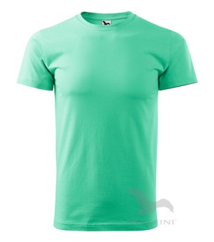 Basic T-shirt Herren minze | 3XL