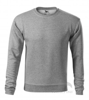 Essential Sweatshirt Herren/Kinder dunkelgrau melliert | 158 cm/12 Jahre