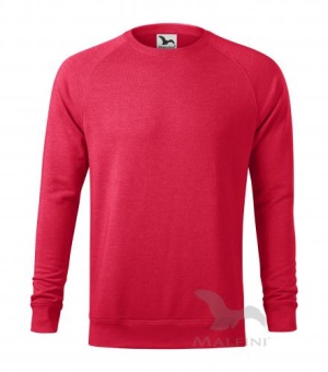 Merger Sweatshirt Herren rot melliert | XL
