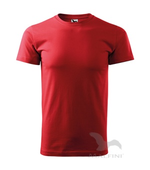 Basic T-shirt Herren rot | 2XL