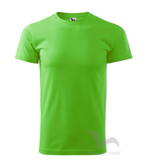 Basic T-shirt Herren apfelgrün | XS