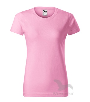 Basic T-shirt Damen rosa | S